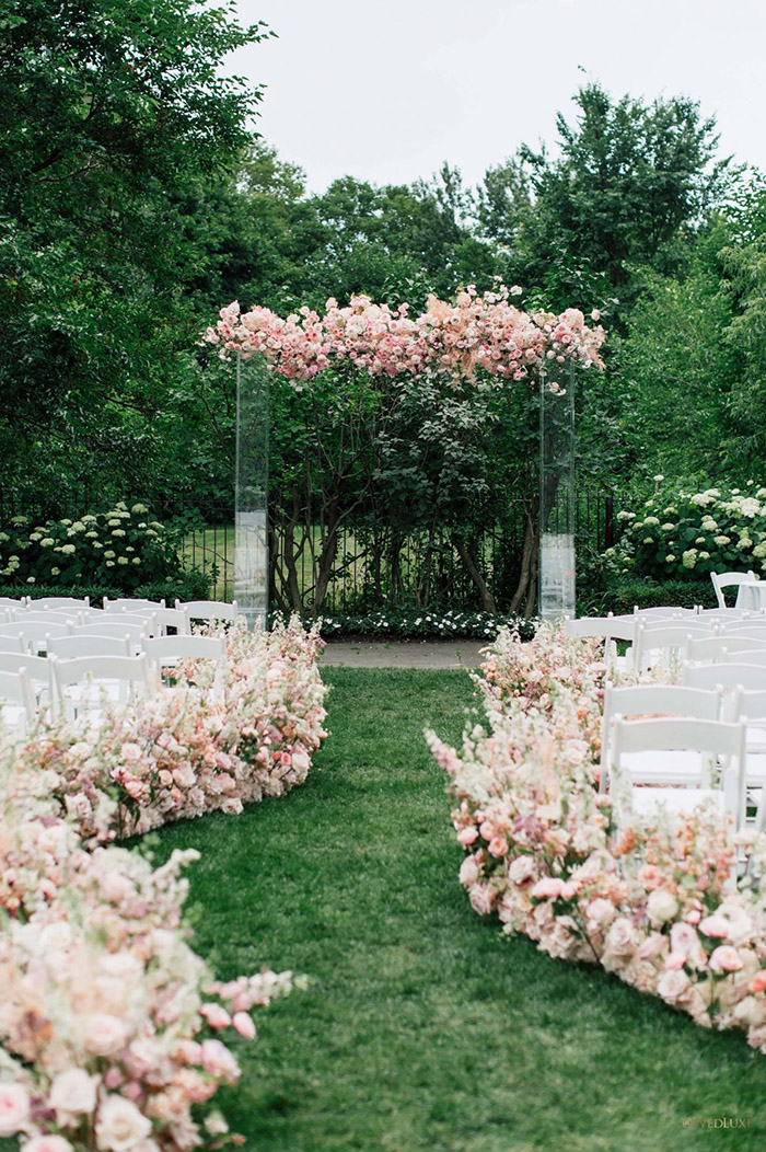 Romantic Blush Garden Moodboard